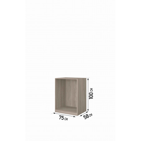 Spintelė 75cm pilkas ąžuolas