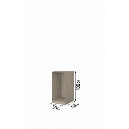 Spintelė 50cm pilkas ąžuolas