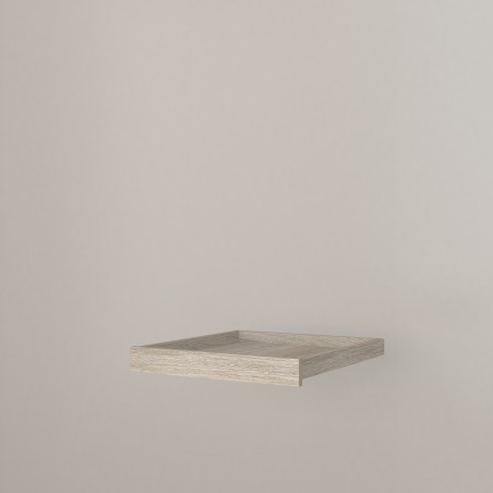 Papuošalų stalčius 50cm pilkas ąžuolas